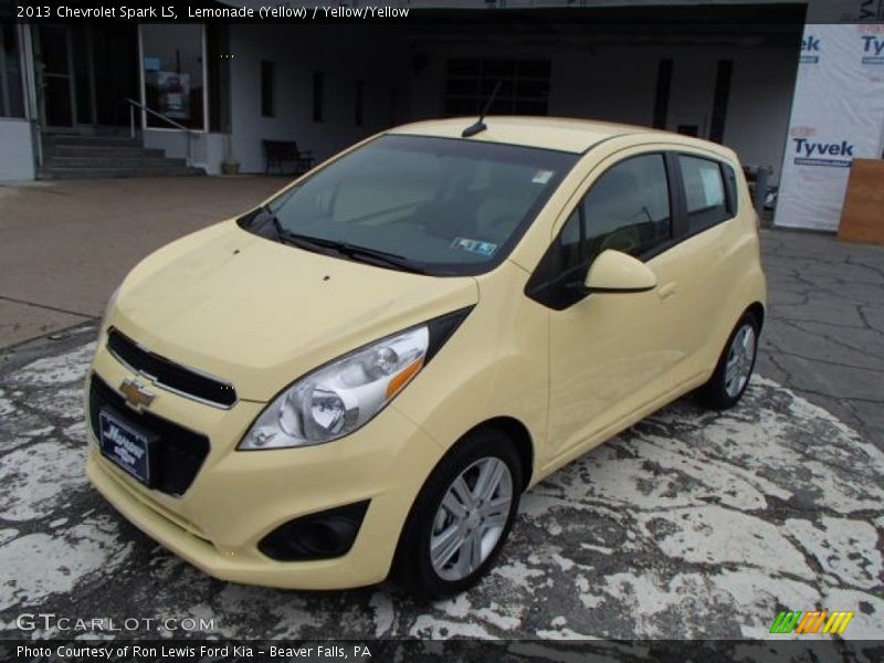 Lemonade (Yellow) / Yellow/Yellow 2013 Chevrolet Spark LS