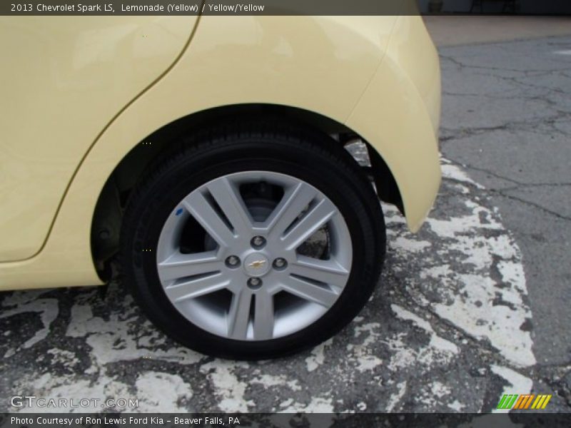 Lemonade (Yellow) / Yellow/Yellow 2013 Chevrolet Spark LS