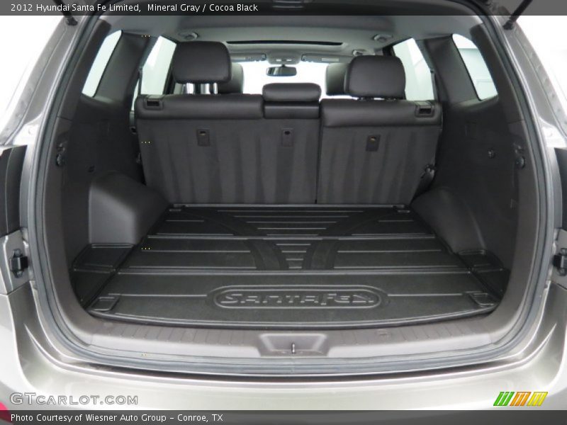 Mineral Gray / Cocoa Black 2012 Hyundai Santa Fe Limited