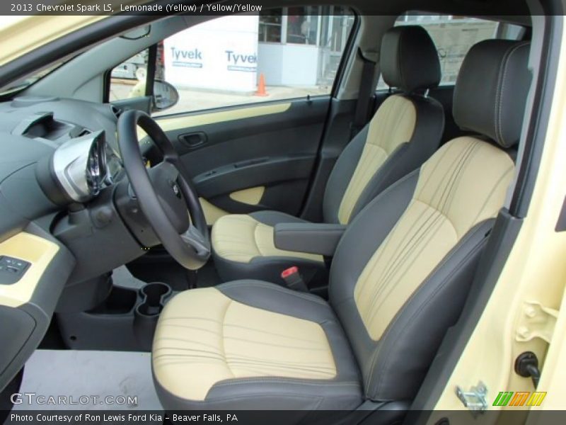 Lemonade (Yellow) / Yellow/Yellow 2013 Chevrolet Spark LS