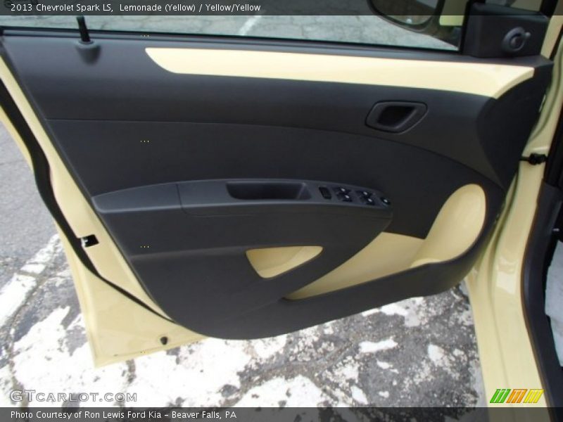 Lemonade (Yellow) / Yellow/Yellow 2013 Chevrolet Spark LS