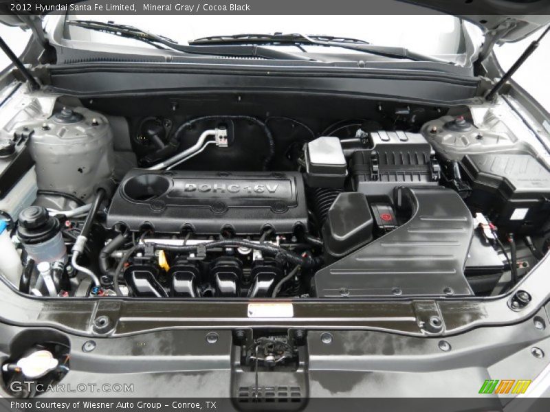 Mineral Gray / Cocoa Black 2012 Hyundai Santa Fe Limited