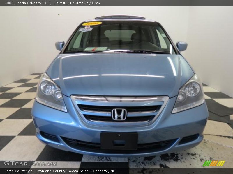 Havasu Blue Metallic / Gray 2006 Honda Odyssey EX-L