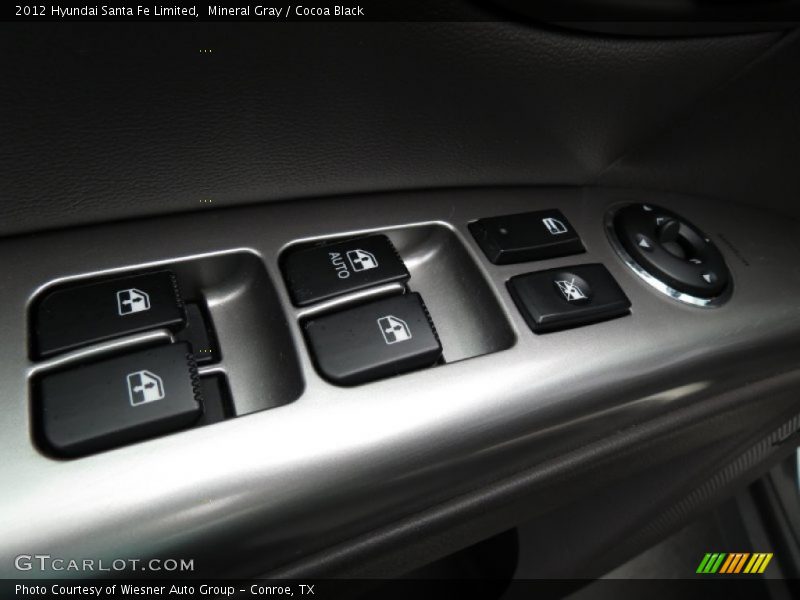 Mineral Gray / Cocoa Black 2012 Hyundai Santa Fe Limited
