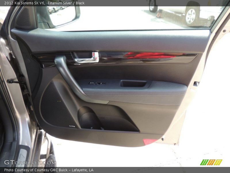 Titanium Silver / Black 2012 Kia Sorento SX V6
