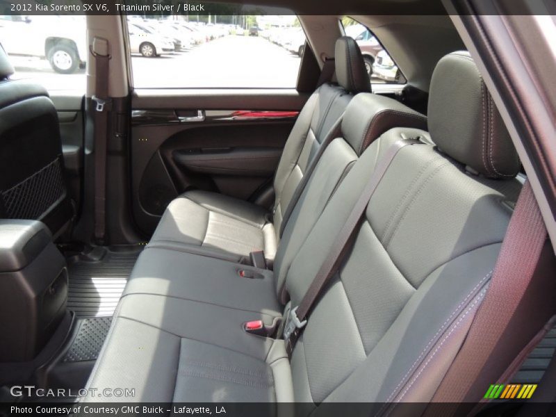 Titanium Silver / Black 2012 Kia Sorento SX V6