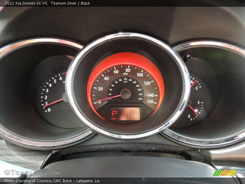 Titanium Silver / Black 2012 Kia Sorento SX V6