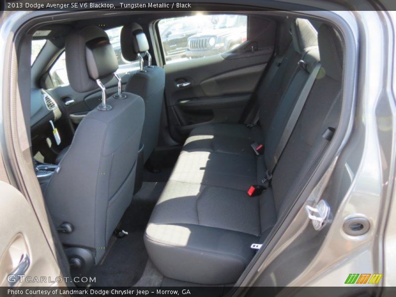 Tungsten Metallic / Black 2013 Dodge Avenger SE V6 Blacktop