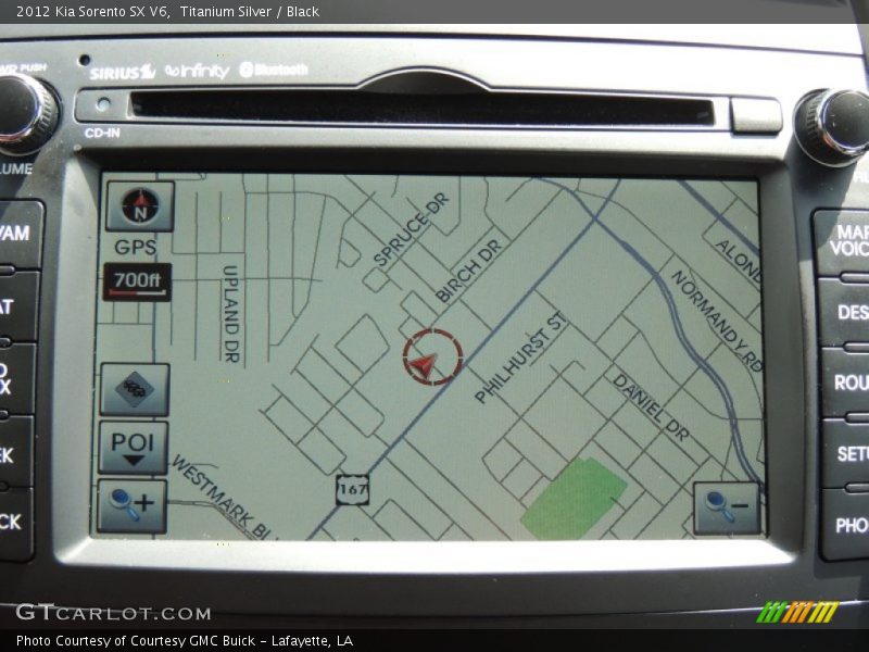 Titanium Silver / Black 2012 Kia Sorento SX V6