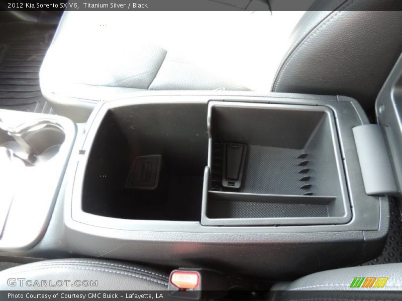 Titanium Silver / Black 2012 Kia Sorento SX V6
