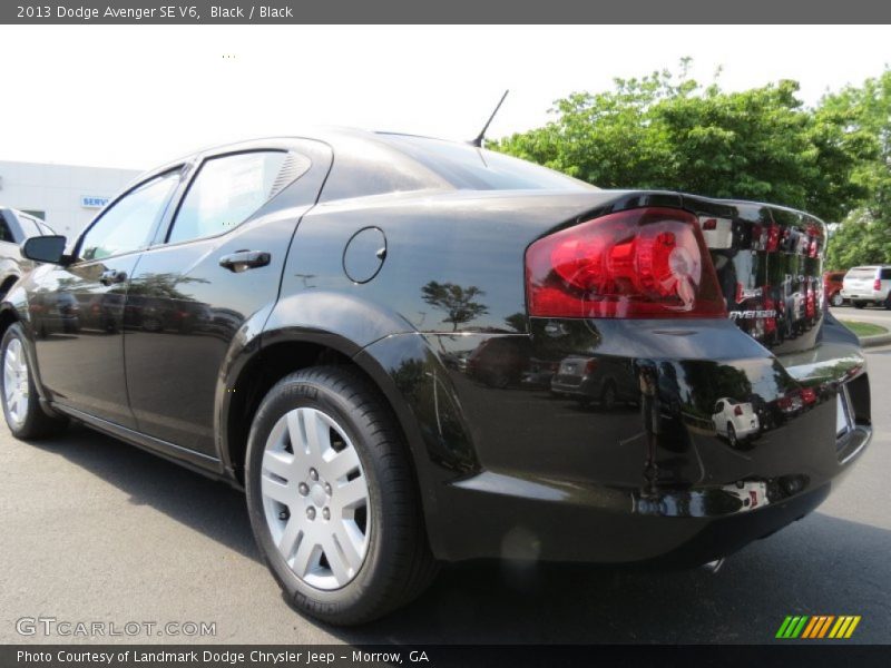 Black / Black 2013 Dodge Avenger SE V6