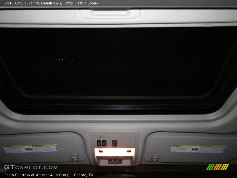 Onyx Black / Ebony 2013 GMC Yukon XL Denali AWD