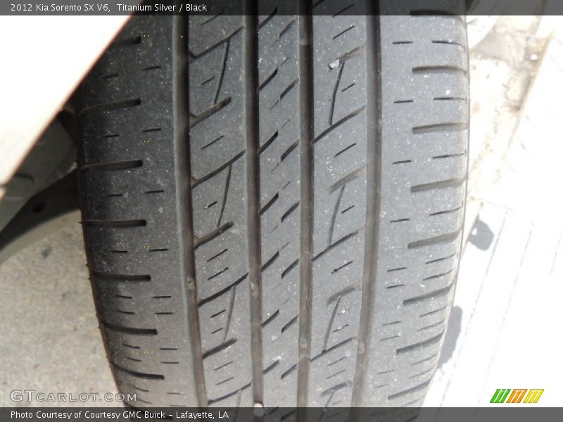Titanium Silver / Black 2012 Kia Sorento SX V6