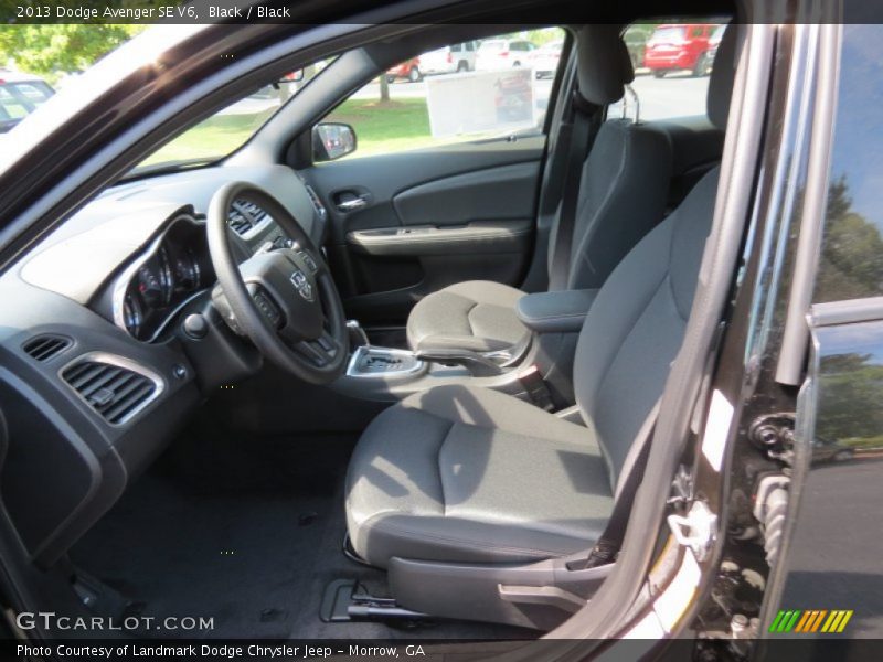 Black / Black 2013 Dodge Avenger SE V6
