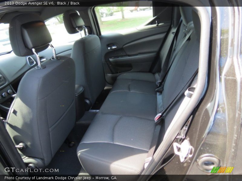 Black / Black 2013 Dodge Avenger SE V6