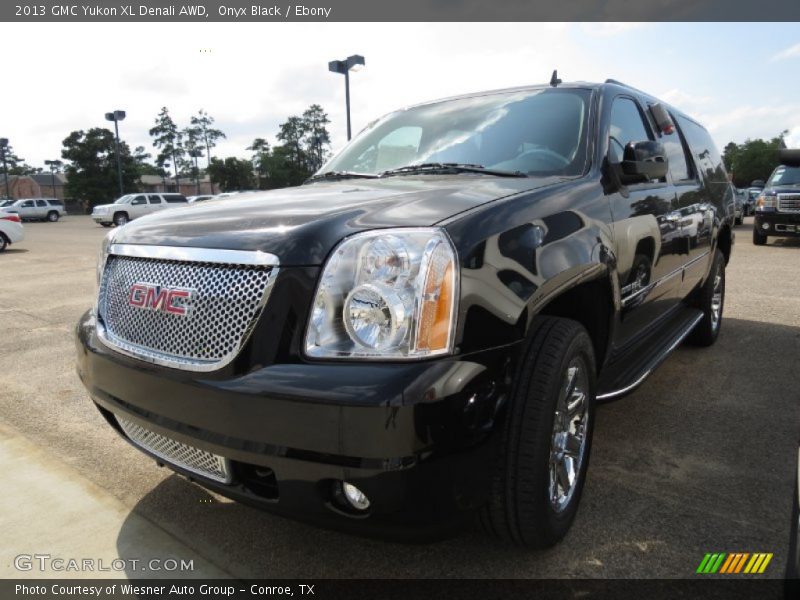 Onyx Black / Ebony 2013 GMC Yukon XL Denali AWD