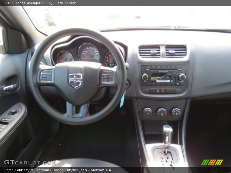 Black / Black 2013 Dodge Avenger SE V6