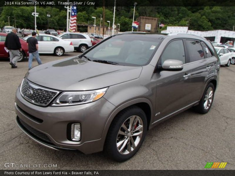 Front 3/4 View of 2014 Sorento SX V6 AWD