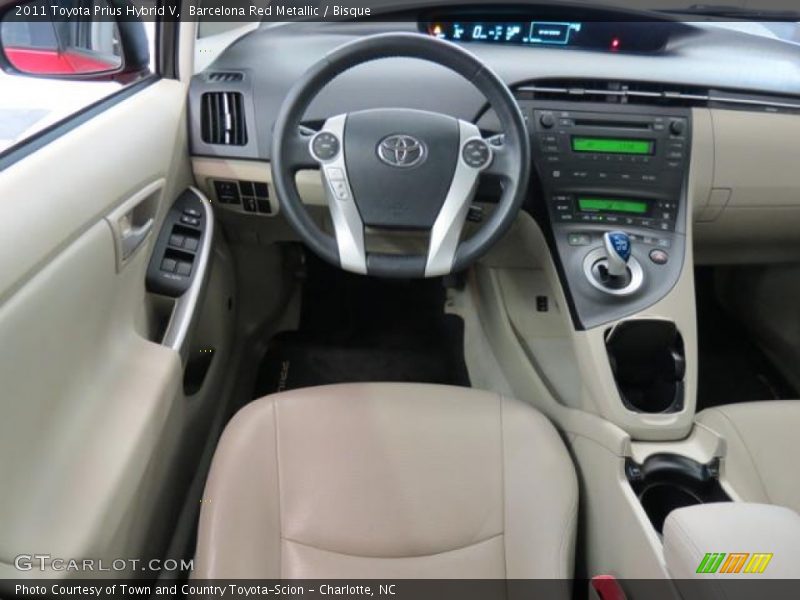 Dashboard of 2011 Prius Hybrid V