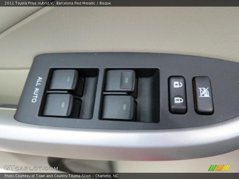 Controls of 2011 Prius Hybrid V