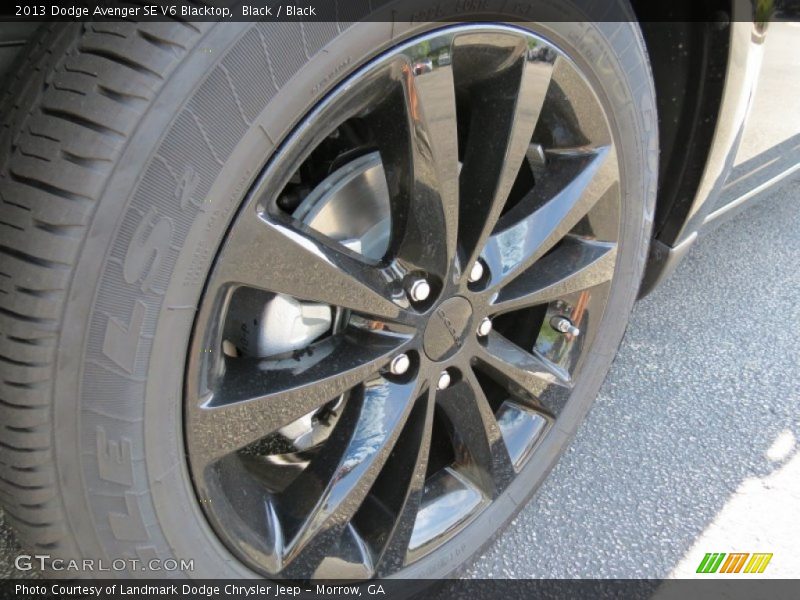  2013 Avenger SE V6 Blacktop Wheel