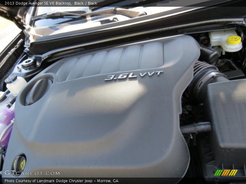  2013 Avenger SE V6 Blacktop Engine - 3.6 Liter DOHC 24-Valve VVT Pentastar V6