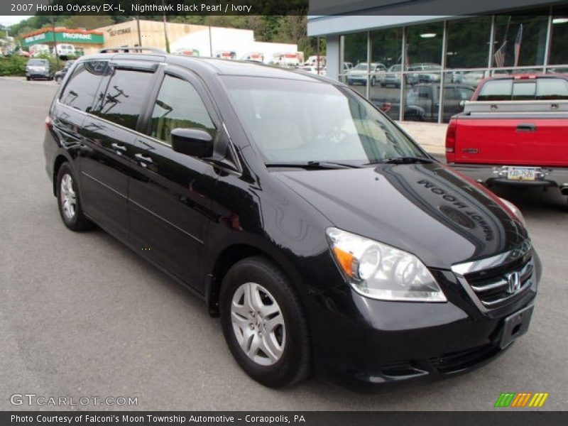 Nighthawk Black Pearl / Ivory 2007 Honda Odyssey EX-L