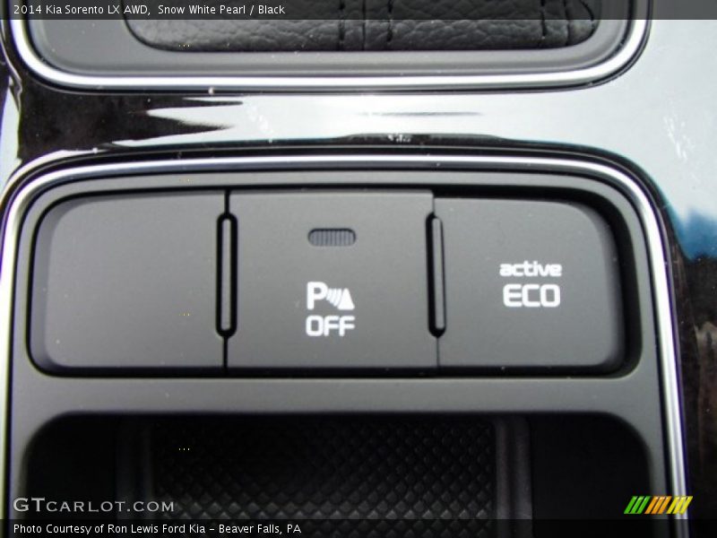 Controls of 2014 Sorento LX AWD