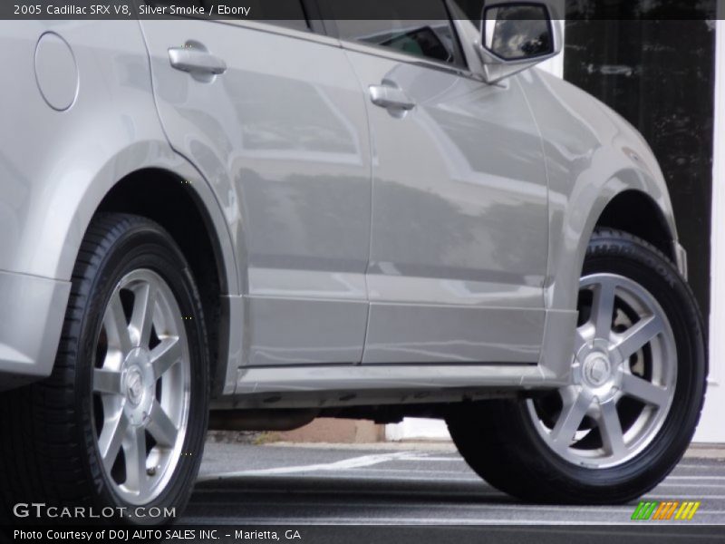 Silver Smoke / Ebony 2005 Cadillac SRX V8