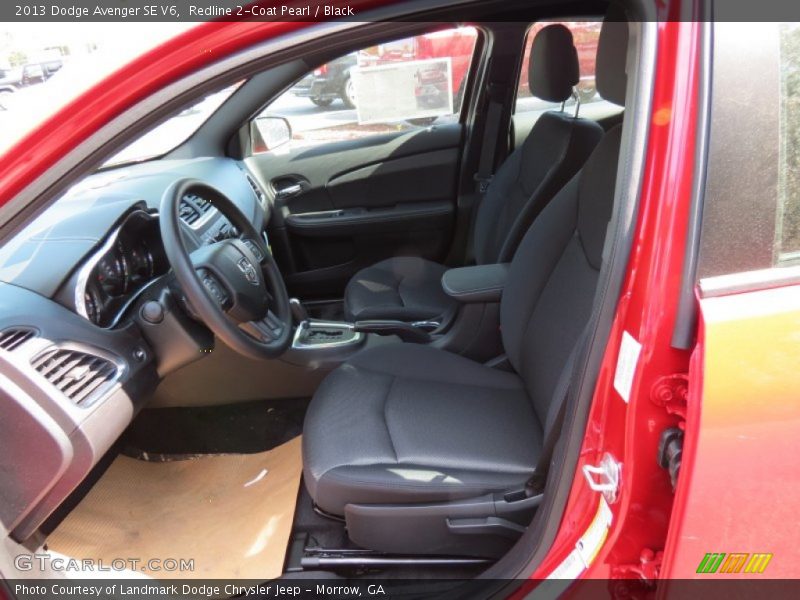Redline 2-Coat Pearl / Black 2013 Dodge Avenger SE V6
