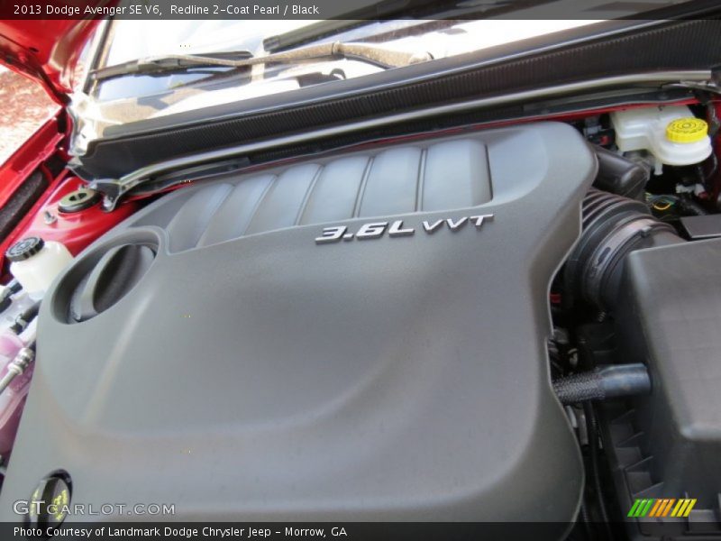 Redline 2-Coat Pearl / Black 2013 Dodge Avenger SE V6