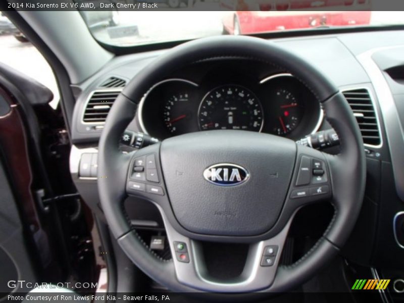  2014 Sorento EX V6 AWD Steering Wheel