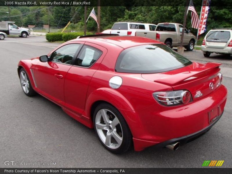 Velocity Red Mica / Black/Red 2006 Mazda RX-8