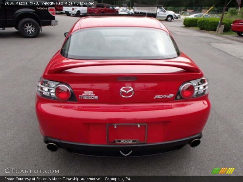 Velocity Red Mica / Black/Red 2006 Mazda RX-8