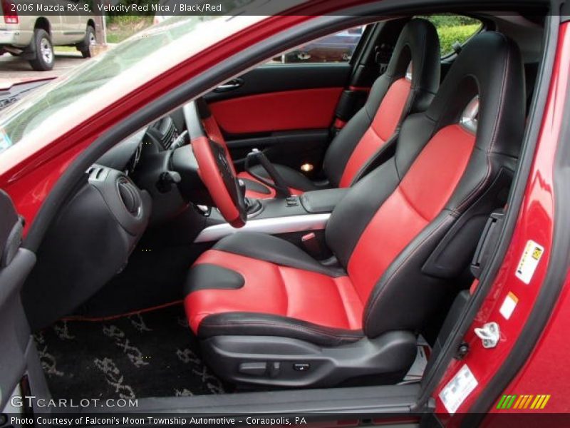 Front Seat of 2006 RX-8 