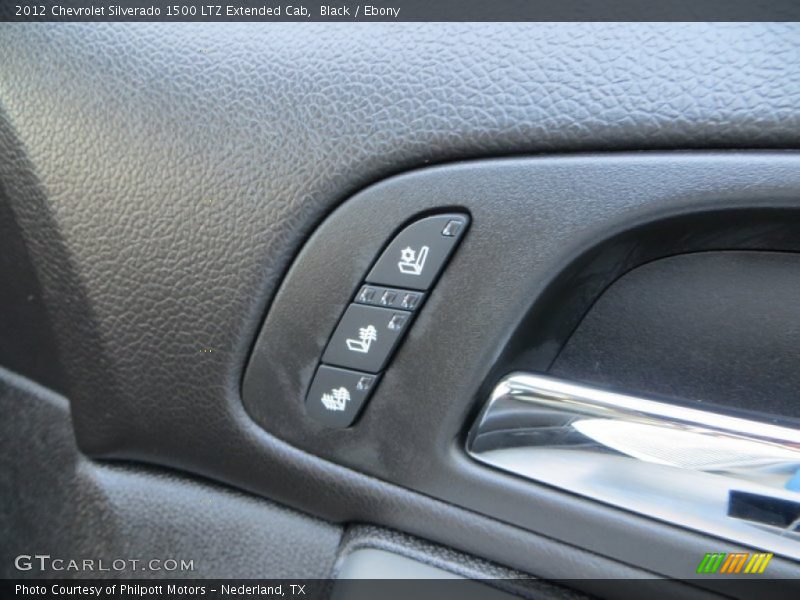Black / Ebony 2012 Chevrolet Silverado 1500 LTZ Extended Cab