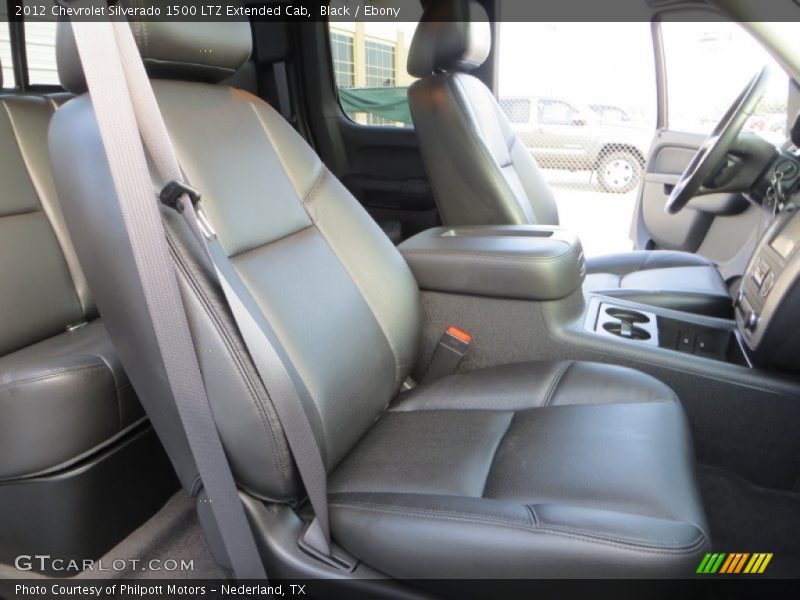 Black / Ebony 2012 Chevrolet Silverado 1500 LTZ Extended Cab