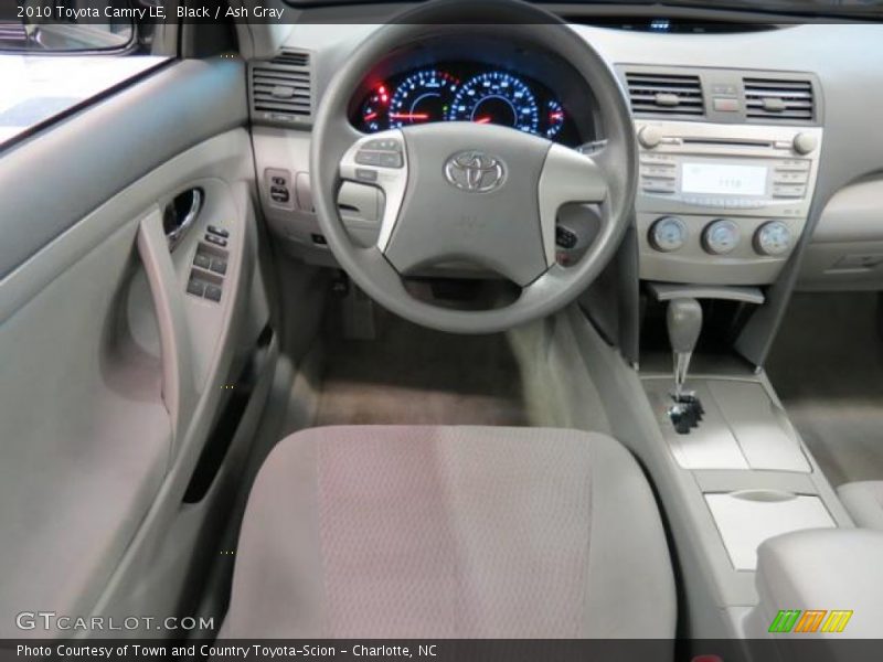 Black / Ash Gray 2010 Toyota Camry LE