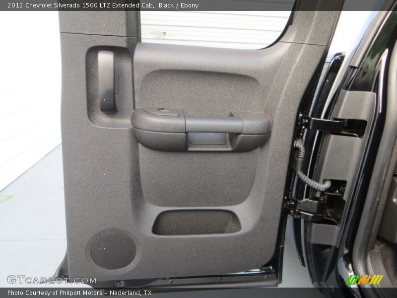Black / Ebony 2012 Chevrolet Silverado 1500 LTZ Extended Cab