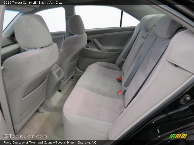 Rear Seat of 2010 Camry LE