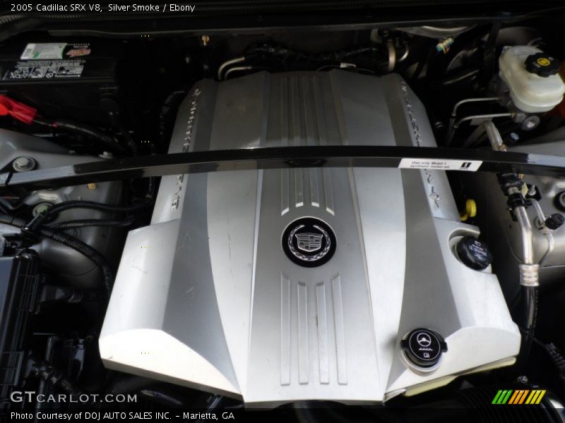 Silver Smoke / Ebony 2005 Cadillac SRX V8