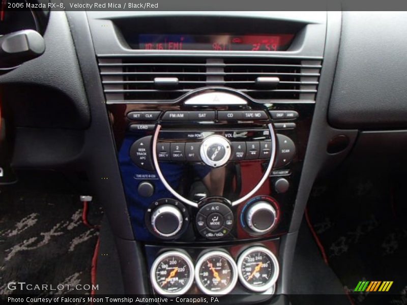 Controls of 2006 RX-8 