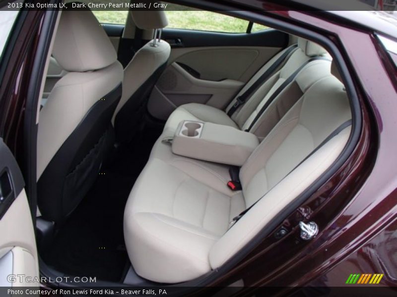 Rear Seat of 2013 Optima LX