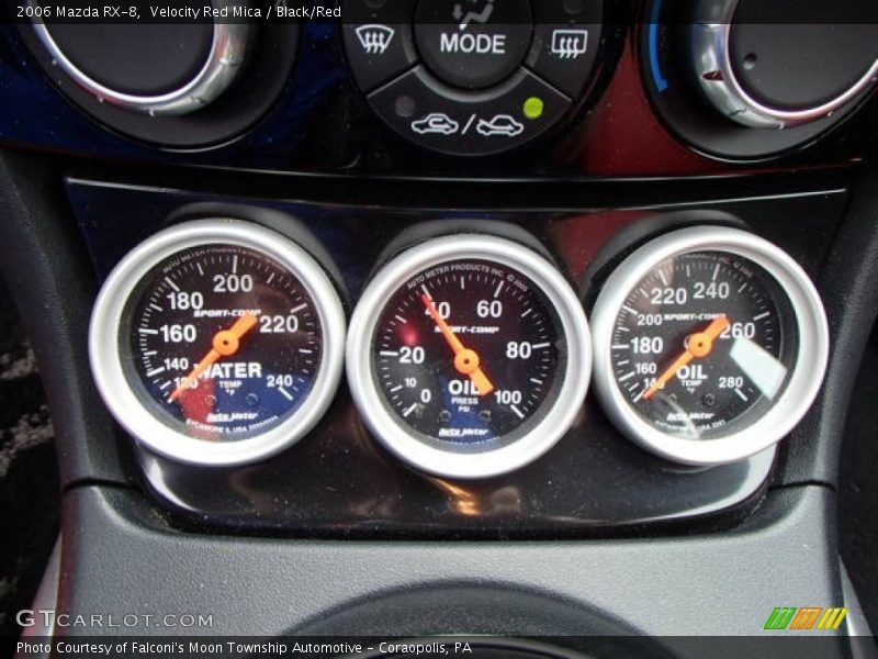 Velocity Red Mica / Black/Red 2006 Mazda RX-8