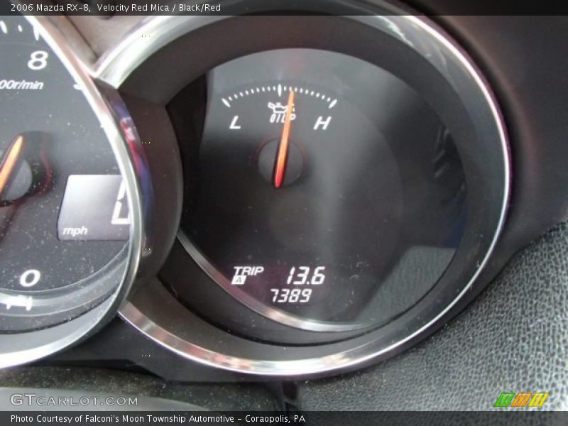 Velocity Red Mica / Black/Red 2006 Mazda RX-8