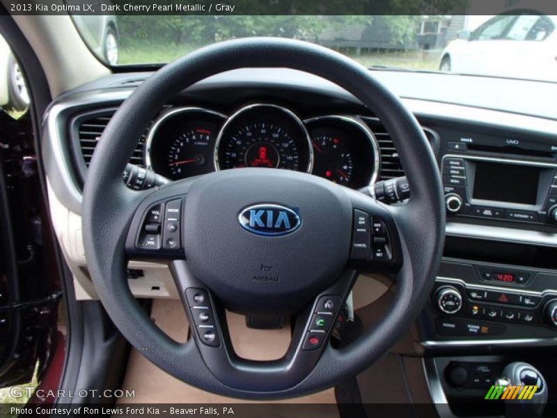  2013 Optima LX Steering Wheel