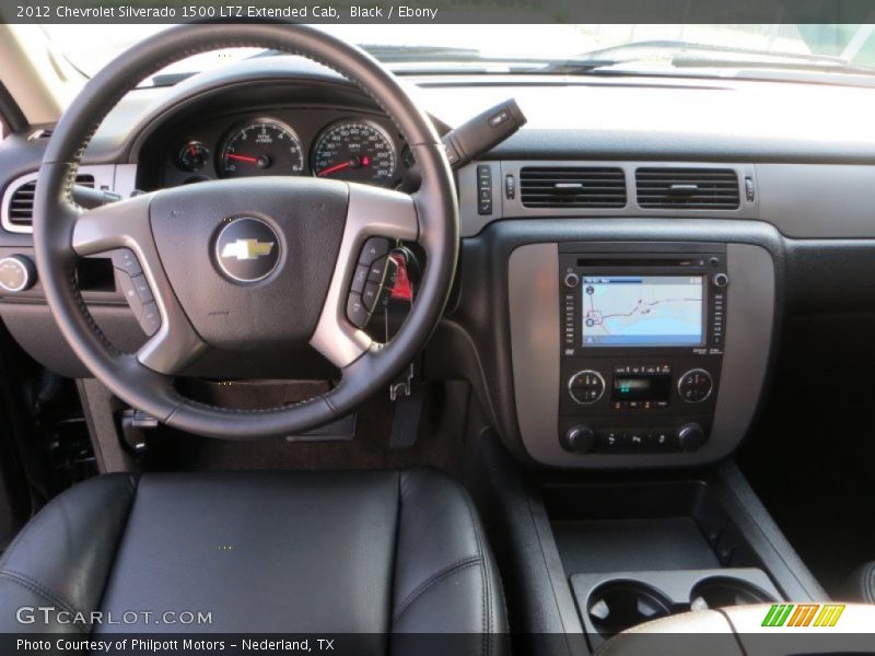Dashboard of 2012 Silverado 1500 LTZ Extended Cab