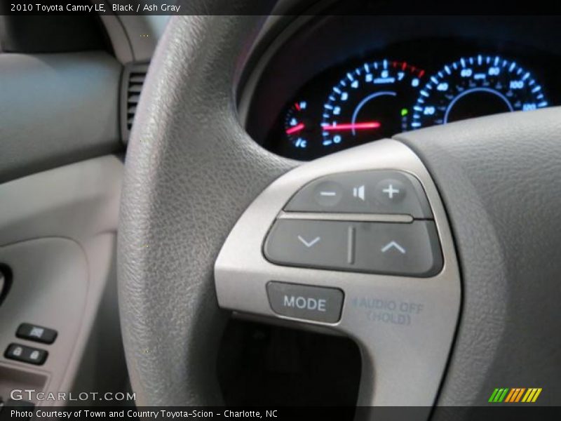 Black / Ash Gray 2010 Toyota Camry LE