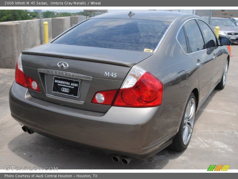 Umbria Gray Metallic / Wheat 2006 Infiniti M 45 Sedan