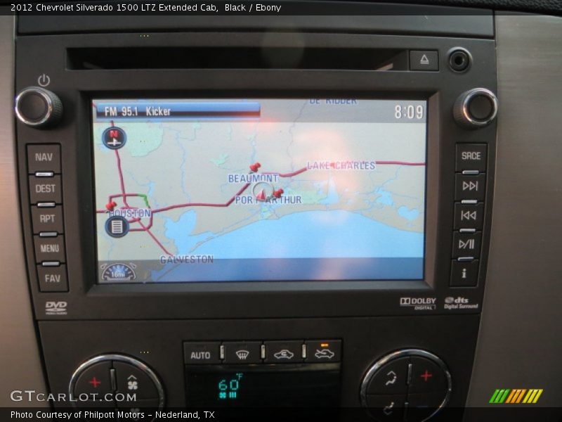 Navigation of 2012 Silverado 1500 LTZ Extended Cab